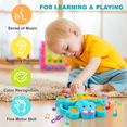 thumbnail image 2 of LIHUIGMC Baby Piano Toys 6 to 12 Months, Baby Musical Light Up Toys 6 Month Old Girls, Baby Elephant Educational Piano Keyboard Toys for 1 Year Old Boys Girls,, 2 of 5