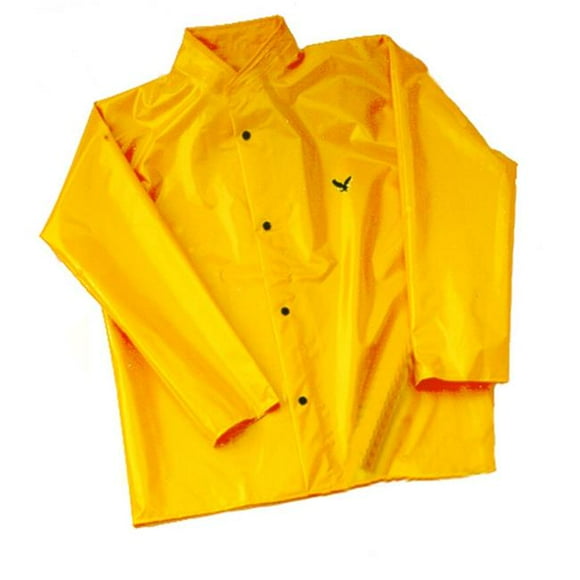 Tingley Rubber 702137233 Gold Iron Eagle Jacket with Heavy Duty 10 ml Snap, Medium