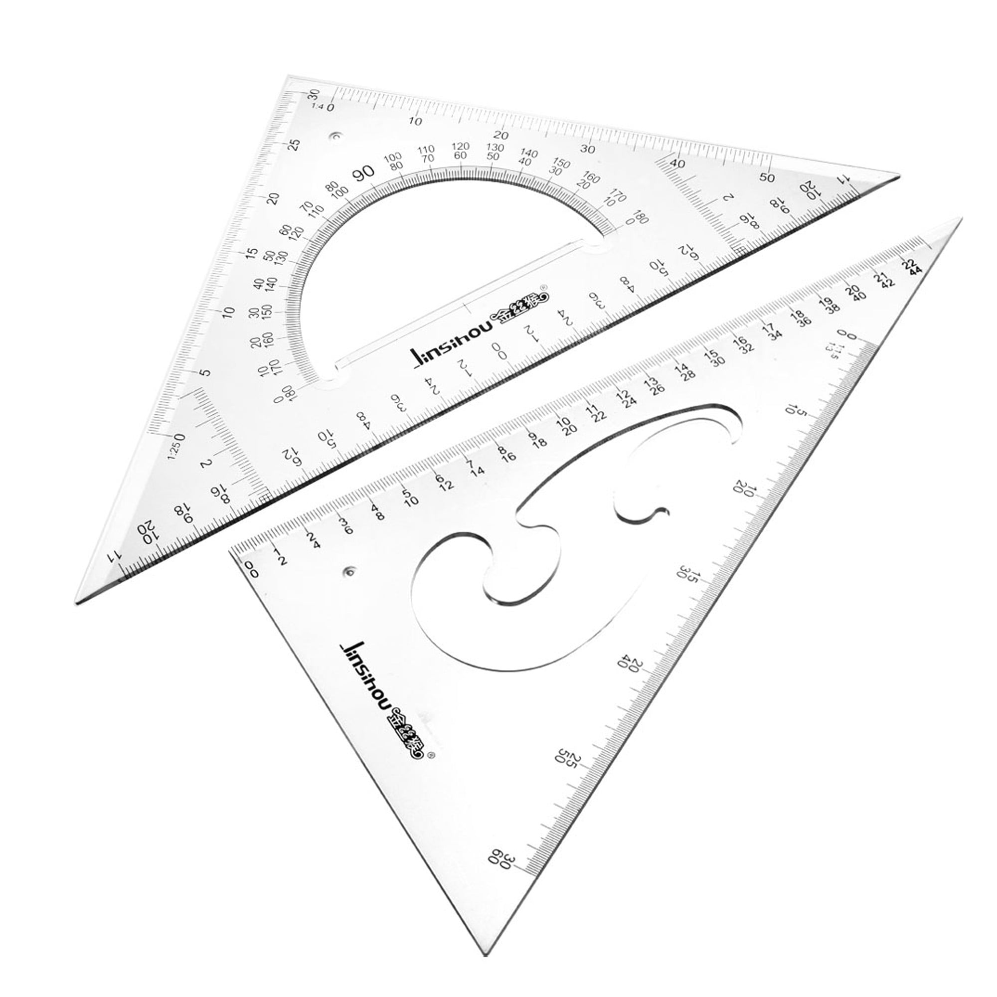 Newsource Drawing Tools & Drafting Kits for Students Divider Drawing Drafting Architecture 16pc Compass Set Protractor and Compass Set Square Eras