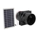 thumbnail image 1 of Ventilador con Panel Solar, equipo de ventilación, ventilador portátil ligero, extractor para pesca al aire libre, invernadero, 1 of 9