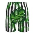 thumbnail image 6 of Disketp Men'S Swim Trunks Hawaiian Breathable Surf Beach Swimsuits Mesh Lining Beach Shorts With Pockets-Palm Greenery, 6 of 9