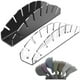 thumbnail image 1 of Perchero para armario (1 unidad), organizador de gorras de béisbol, soporte de mesa para sombreros de ala curva (negro)., 1 of 8