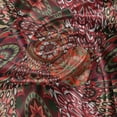 thumbnail image 5 of Ambesonne Moroccan Window Valance, Vintage Ottoman Tile, 54" X 18", Green Vermilion Ruby, 5 of 5