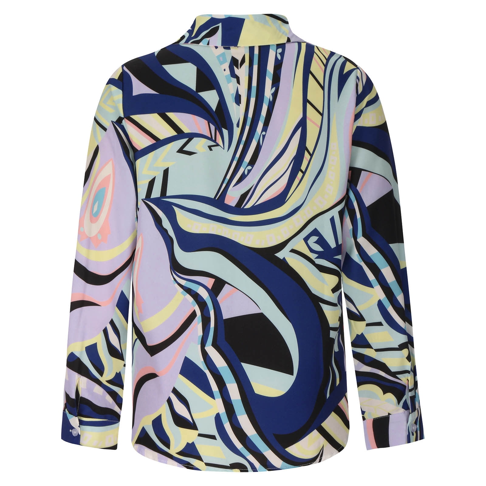Women's Casual Tunic Fashion Summer Turndown Collar T-Shirt Printed Long Sleeve Tops Plus Size Blouses Shirt Dressy for Fall