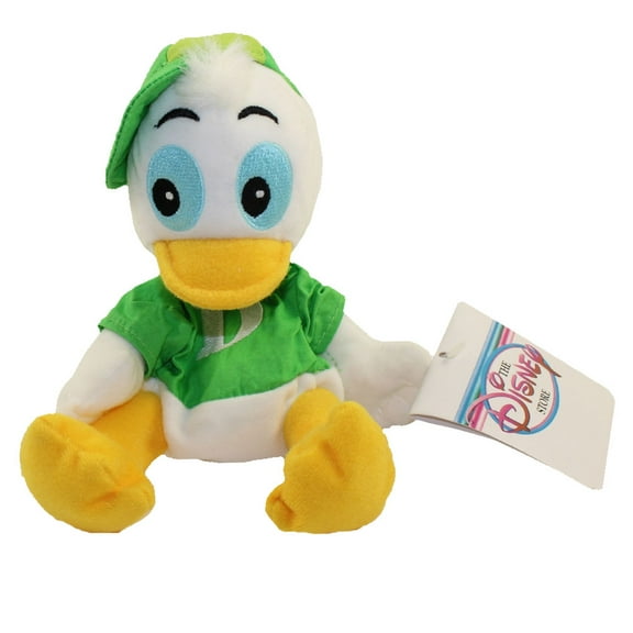 Disney Bean Bag Plush - DEWEY w/ GREEN SHIRT (Donald's Ducks) (7 inch)