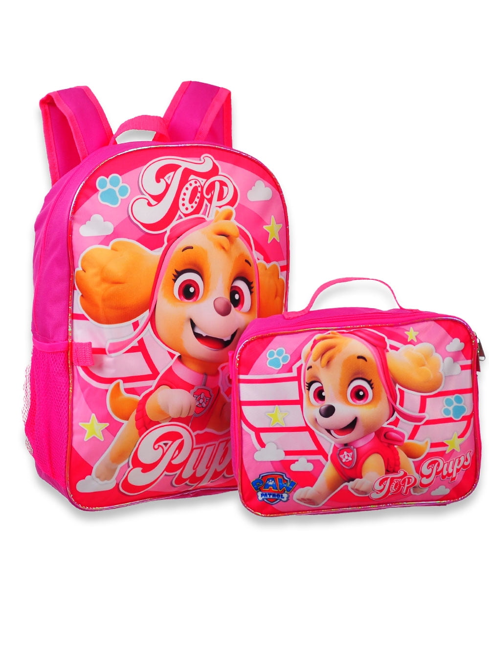paw patrol backpack and lunchbox set