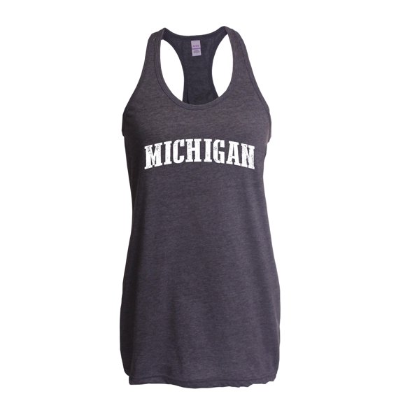Artix - Women's Racerback Tank Top, up to Women Size 2XL - Michigan