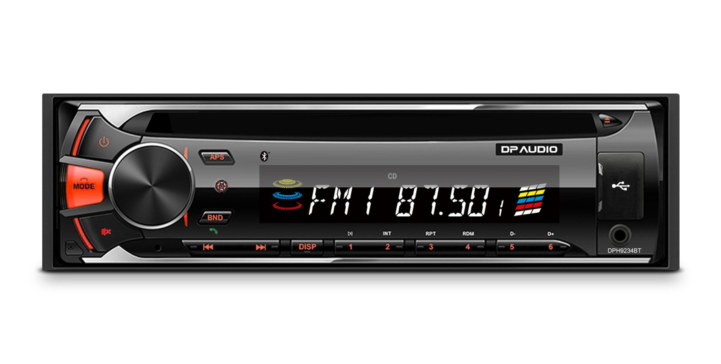 DP Audio CD and MP3 Receiver with Bluetooth (DPH9234BT)