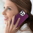 thumbnail image 6 of Nalacover for iPhone 12 Pro/iPhone 12 6.1 inch Slim Case,Stylish Triple Layer Protection Hard PC + Soft TPU Silicone Hybrid Shockproof Camera Lens Protective Anti-drop Fit Back Phone Cover.Purple, 6 of 7