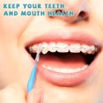 thumbnail image 6 of 200 Count Interdental Brushes Between Teeth for Braces, Orthodontic Flossers Brush Cleaner, Dental Teeth Braces Cleaning Tools Kit, 6 of 9