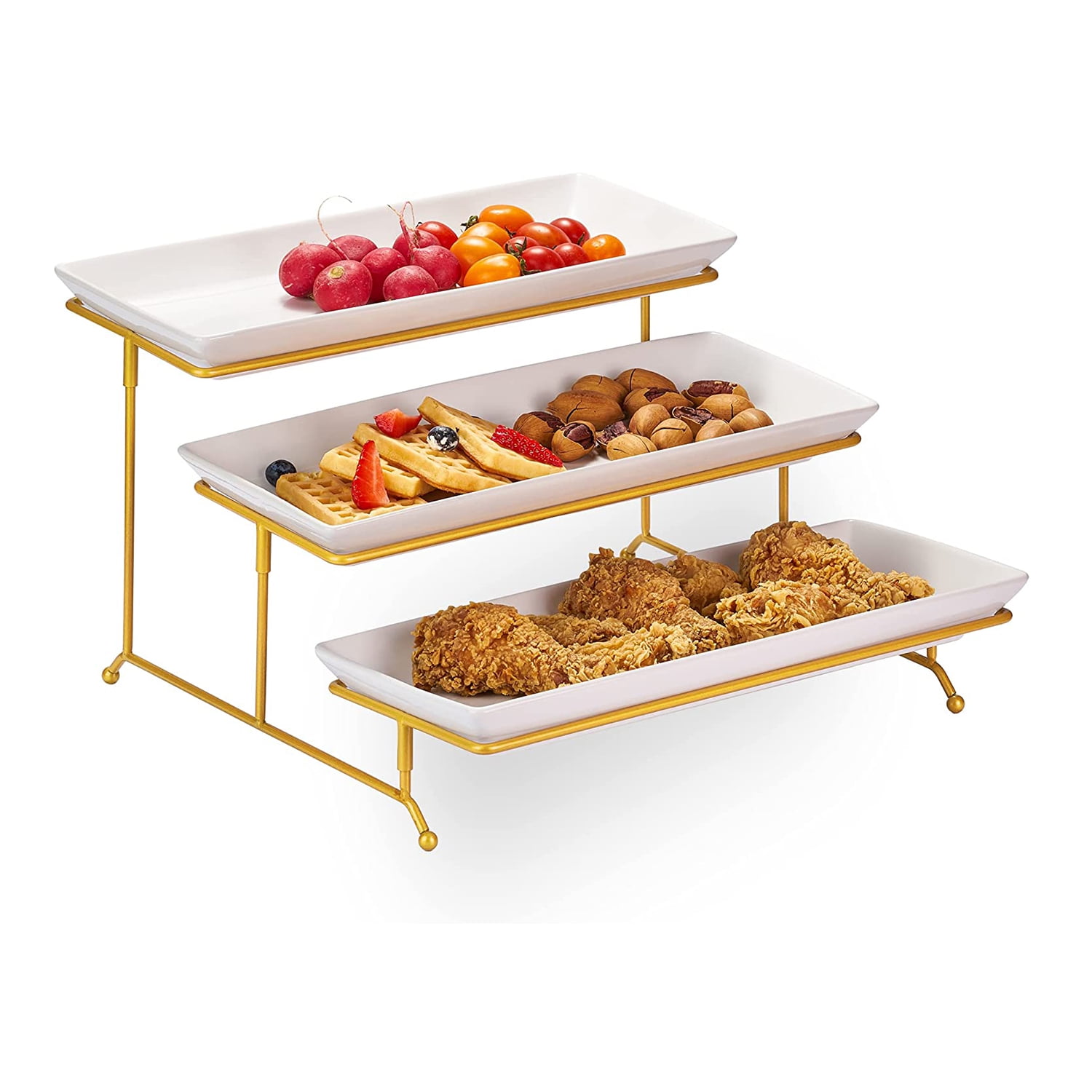 3 Tier Serving Stand Tiered Serving Trays