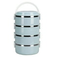 thumbnail image 2 of Oubit Cylinder Lunch Container,Portable 304 Stainless Steel Stainless Steel Bento Box Bento Lunch Box Dependable Performance, 2 of 9