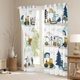 thumbnail image 3 of Tractor Blackout Curtains Truck Curtains & Drapes, Excavator Bulldozer Curtains Equipped Truck Black Out Curtains, Machinery Truck Window Drapes Construction Vehicle Gift, 3 of 6