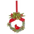 thumbnail image 2 of Kissing Krystals CARDINAL TWIG WREATH Mistletoe Christmas Ornament, by Ganz, 2 of 2