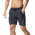 thumbnail image 4 of Pantalones cortos deportivos Pantalones cortos casuales de verano para hombre Pantalones deportivos de fitness Pantalones para correr de secado rápido para hombre, 4 of 6