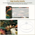 thumbnail image 4 of Chinoiserie Lampshades 2 Pack Tropical Floral Parrot Vibrant Colors Gold Accents 13"x13"x10" Light Shade for Table Lamps Floor Lamp Shades Lampshade Replacement Easy Assembly Aesthetic Home Decor, 4 of 8