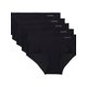 thumbnail image 1 of Calzón Hipster Sin Costuras Calvin Klein Paquete de 5 Negro Talla S, 1 of 6