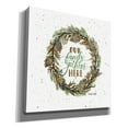 thumbnail image 2 of Epic Graffiti 'Our Family Gathers Here Wreath' by Cindy Jacobs, Canvas Wall Art, 12"x12", 2 of 2