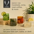 thumbnail image 5 of Viski Aurora Wine Glasses, Iced Coffee, Water Tumblers, 10.5oz Set of 4, 5 of 10