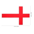thumbnail image 2 of OULII 10Pcs DIY Cross Decal Red Flocked Cloth for Church Wall Ornament Party, 2 of 8