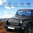 thumbnail image 6 of Bingfone Beautiful Ocean Dolphin Car Windshield Sun Shade Protector Keep Your Vehicle Cool Sun Shield Visor Cover Foldable for Car Truck SUV-Small, 6 of 8