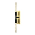 thumbnail image 4 of SAFAVIEH Nyx 2-Light LED Brass Gold Iron Wall Sconce with Clear Glass Shade, 4 of 8