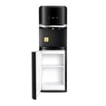 thumbnail image 3 of Top Loading Water Dispenser, Hot & Cold & Warm Water Dispenser with Removable Storage Shelf, for Home Office, Black, 3 of 17