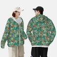 thumbnail image 4 of Daiia Autumn Maple Leaves 1 UPF 50+ Sun Protection Hoodie Jacket Lightweight Long Sleeve Sun Shirt for Women Men with Pocket Hiking Outdoor-3X-Large, 4 of 7