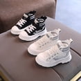 thumbnail image 2 of Zapatos informales para niños, botas tobilleras cálidas para otoño e invierno, botas informales antideslizantes suaves de cuero a la moda para niños, zapatillas de deporte de moda 31 Gao Jinjia LED, 2 of 2