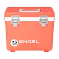 thumbnail image 5 of ENGEL 7,5 Quart 8 Peut Fuite Résistant aux Odeurs Isolé Refroidisseur Boîte Sèche, Corail, 5 of 5