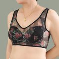 thumbnail image 4 of Siilsaa Nursing Bras Women's Underwire Contour Multiway Full Coverage Strapless Bra Plus Size Black,L, 4 of 4