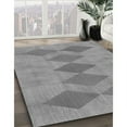 thumbnail image 3 of Ahgly Company Machine Washable Indoor Rectangle Transitional Sonic Silver Gray Area Rugs, 8' x 12', 3 of 7