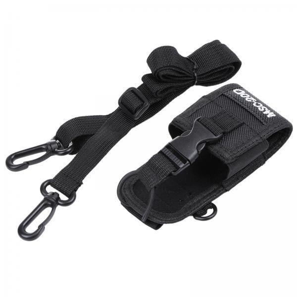 2x Estuche para Radio Multifunción Estuche para Radio Material de Nylon Negro Cola caso de radio