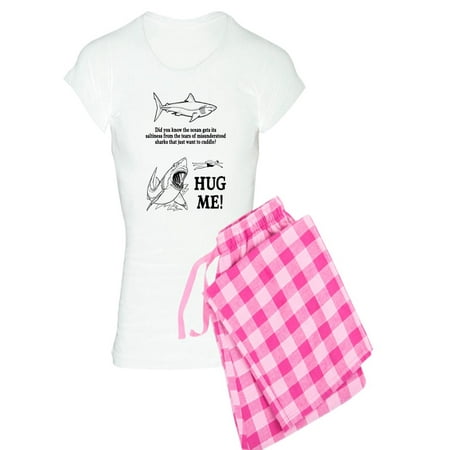 

CafePress - Sharks Need Hugs - Women s Light Pajamas