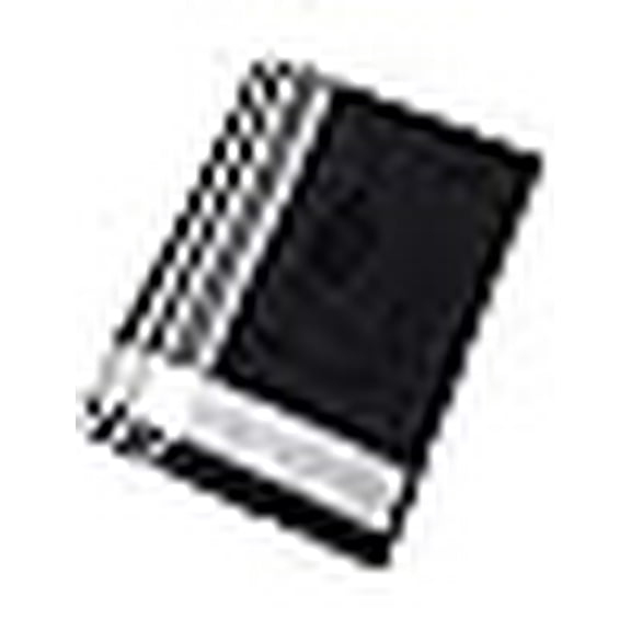 Stylesindia Men's Cotton Color Dhoti with Fancy Border - Kerala-style Veshti Mundu Kaili Lungi 2.0 Mtrs (Black-White Border)