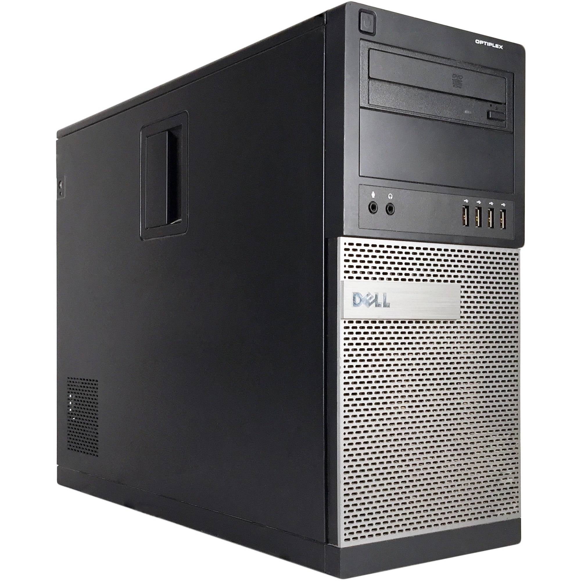 Best Business Computer Tower DELL Optiplex 990 Tower Computer PC, Intel Quad-Core i5, 2TB HDD, 16GB