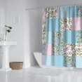 thumbnail image 2 of Pioneer Flower Floral Print Pattern Shower Curtain 72"x72" ,Bathroom Decorative Shower Curtains Set with 12 Hooks,Modern Waterproof Washable Shower Curtain, 2 of 6