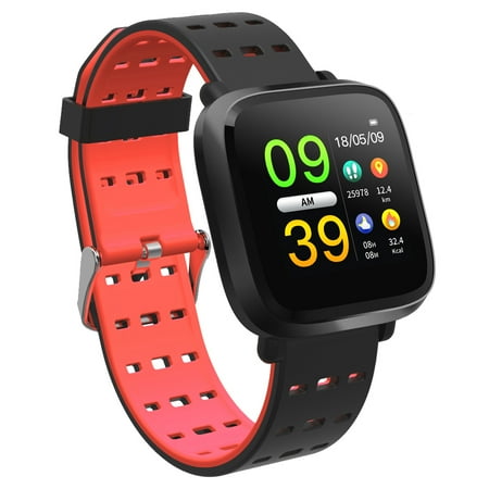 smartwatch with heart rate and sleep monitor