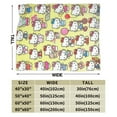 thumbnail image 2 of Hello Kitty Throw Blanket, Cozy Flannel Blankets For Boys Girls, Super Soft Warm Blanket For Couch Sofa Bed, 2 of 9
