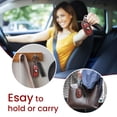 thumbnail image 4 of for Buick Key Fob Cover with Upgraded Anti-lost Luxury Keychains, Fashionable Matte Metallic Silver Soft Case for Enclave Encore Regal Tourx, 4 of 8