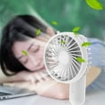 thumbnail image 5 of EUDIDV Handheld Mini Fan Rotatable Transformable Portable Mini Handheld Small Fan Folding Handheld USB Type Electric Fan Rechargeable Handheld Fan, 5 of 7