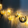 thumbnail image 1 of 1,65 m 10Led ayuda Eid Mubarak decoración Eid Kareem Ramadán decoración 2022 Ramadán Mubarak Eid Al Adha partido musulmán islámico Tan Jianjun unisex, 1 of 2