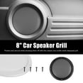 thumbnail image 2 of Cubierta De Altavoces 8" De Coche Negro De Malla De Acero Protector De Parilla De Woofer Subwoofer, 2 of 5