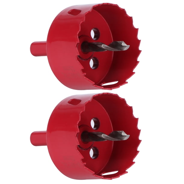 2PCS 53mm Colmena Agujero Sierra Agujero Sierra Abridor redondo Herramienta de corte de perforación Herramienta de apicultura Puerta de entrada Nido de abeja Puerta Forma de cono ANGGREK Otros