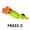 C, variant on JGJJUGN 11g Plastic Rotating Duck-Imitating Lure for Bass Fishing, Soft and Bite-Resistant, 95cm Lifelike Bait