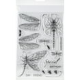 thumbnail image 2 of Pink Ink Designs A5 Clear Stamp Set-Dragonfly, 2 of 2