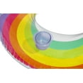 thumbnail image 2 of Bluescape™ Rainbow Dreams™ Double Swim Tube, 2 of 9