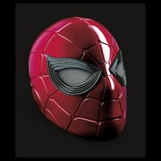 خوذة العنكبوت العنكبوتية من سلسلة Marvel Legends مع عيون متوهجة ، 6 إعدادات الإضاءة واللياقة القابلة للتعديل