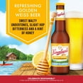 thumbnail image 3 of Leinenkugel's Honey Weiss Craft Beer, 6 Pack, 12 fl oz Glass Bottles, 4.9% ABV, 3 of 6