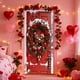 thumbnail image 3 of Decoraciones para San Valentín, adornos para San Valentín, regalos para San Valentín. 35 x 72 pulgadas. Cortina para puerta de San Valentín. Decoración para puerta y pared de San Valentín. Decoración, 3 of 5